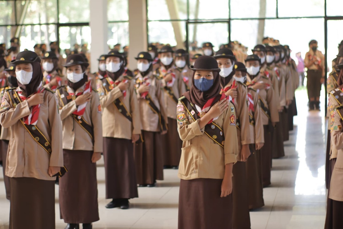 Inaugurasi Pramuka Garuda Kwarcab Kabupaten Bogor Maret 2022