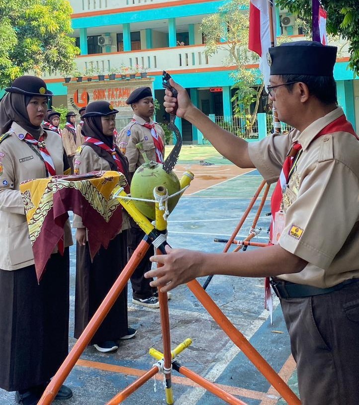 Pramuka SMK Fatahillah Cileungsi Adakan Giat PTA Tahun 2025