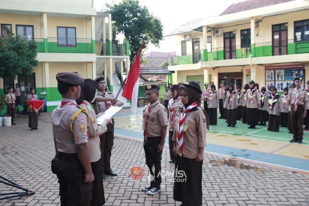 SMK Bina Teknika Cileungsi Gelar Penerimaan Tamu Ambalan, Siapkan Anggota Pramuka Tangguh dan Berkarakter