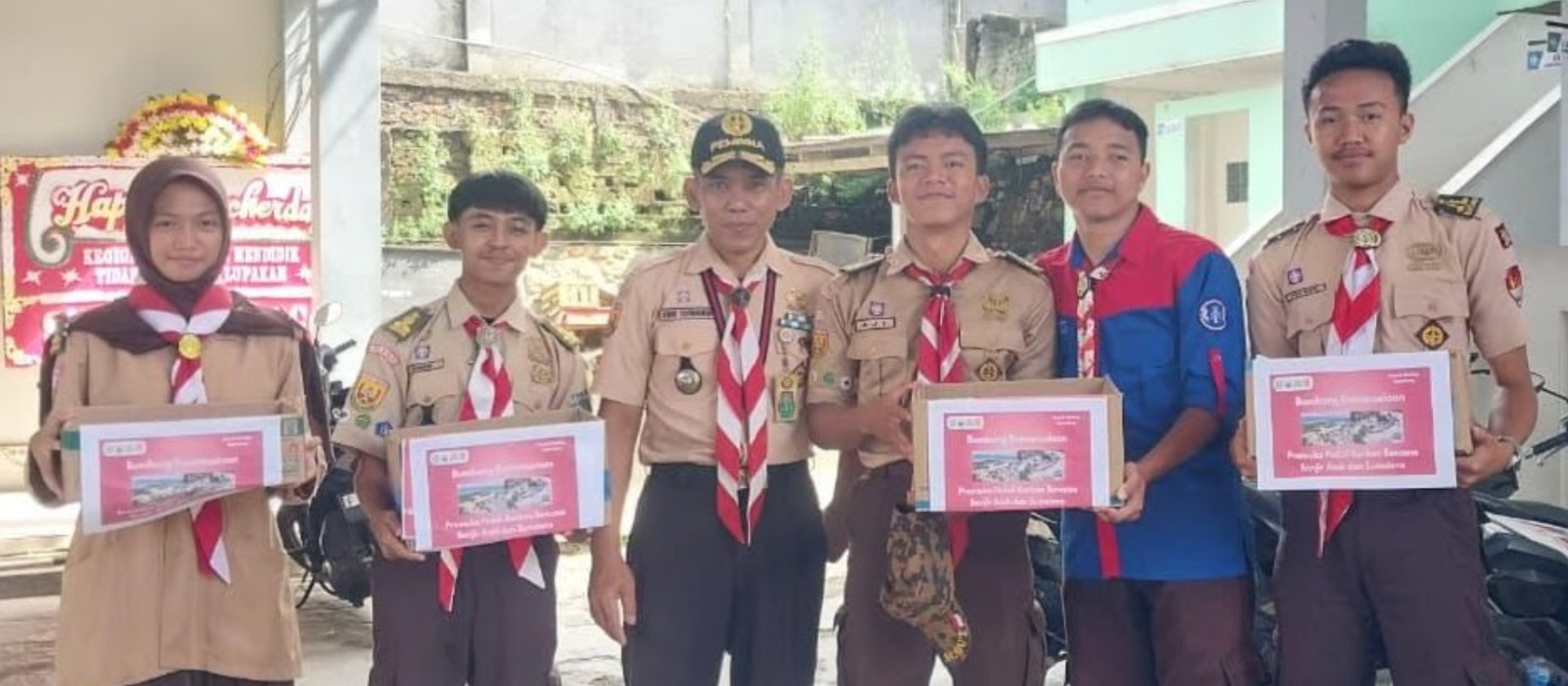Pramuka Kwarran Cigombong Gelar Bumbung Kemanusiaan untuk Korban Banjir Aceh, Sumatera Utara dan Sumatera Barat