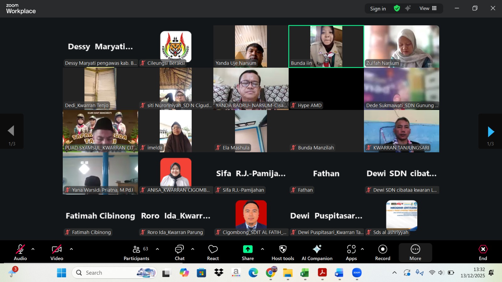 Rapat Persiapan Tapakan Garuda Pramuka Golongan Siaga Kwarcab Kabupaten Bogor