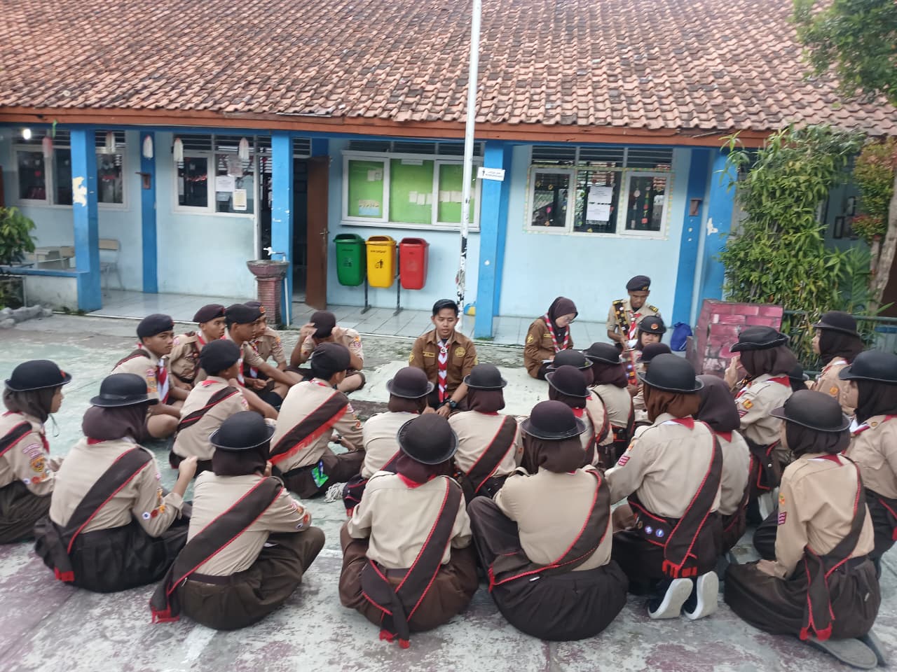Gerakan Pramuka Kwartir Ranting Cibungbulang Adakan Penilaian Garuda Di Akhir Tahun 2025