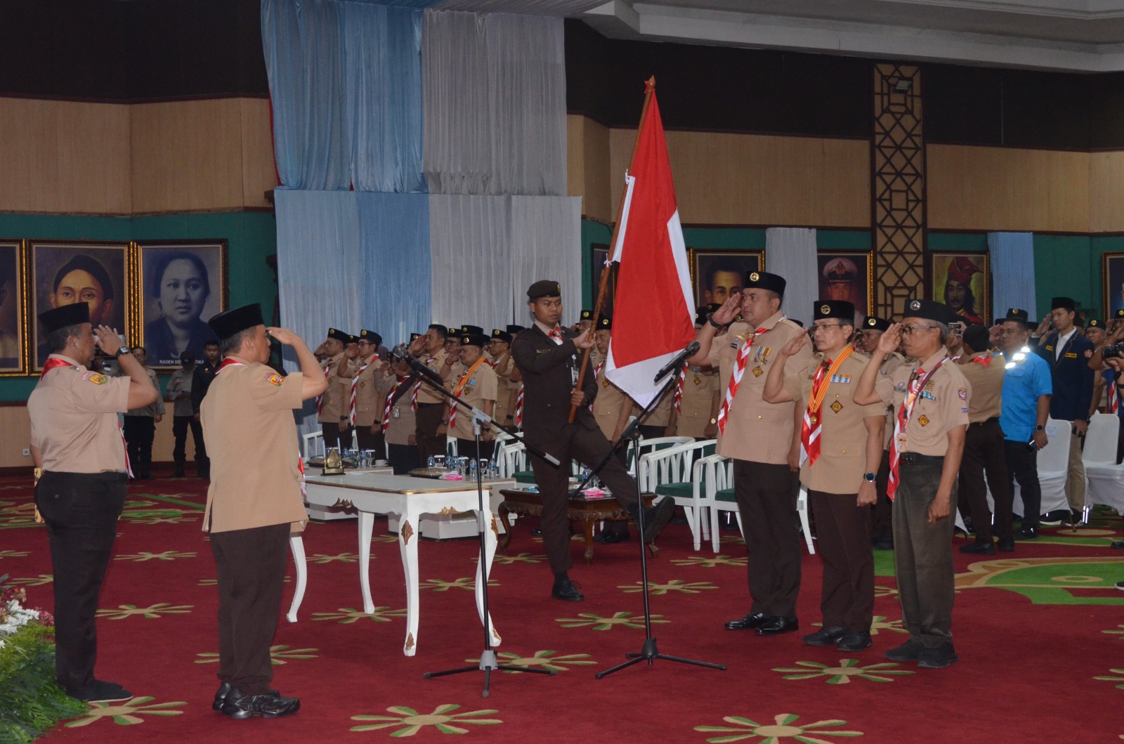 Ketua Kwarda Jawa Barat Lantik Mabicab, Kwarcab, dan LPK Gerakan Pramuka Kabupaten Bogor Masa Bakti 2025–2030