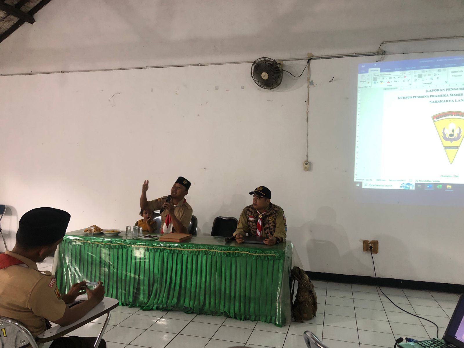 Workshop Narakarya Digelar di Sekretariat Kwarran Sukaraja