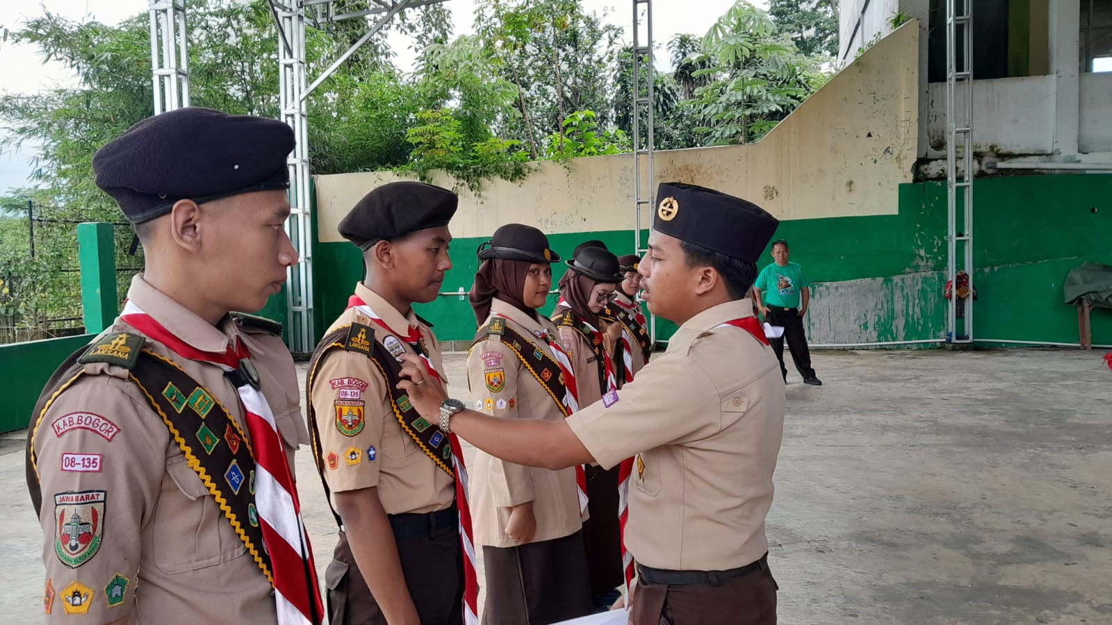 Penilaian Tapakan Garuda Kwartir Ranting Ciampea