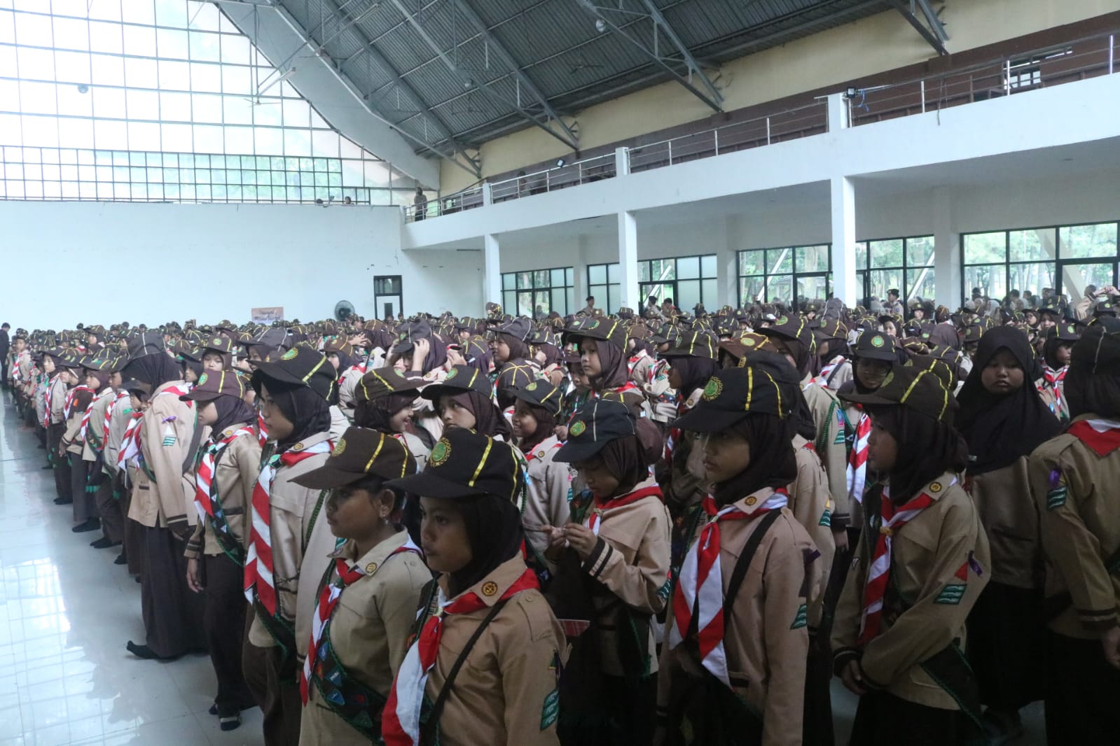 803 Pramuka Siaga dari 40 Kwartir Ranting mengikuti Tapakan Pramuka Garuda Siaga Kwarcab Kabupaten Bogor di Buper Cimandala,