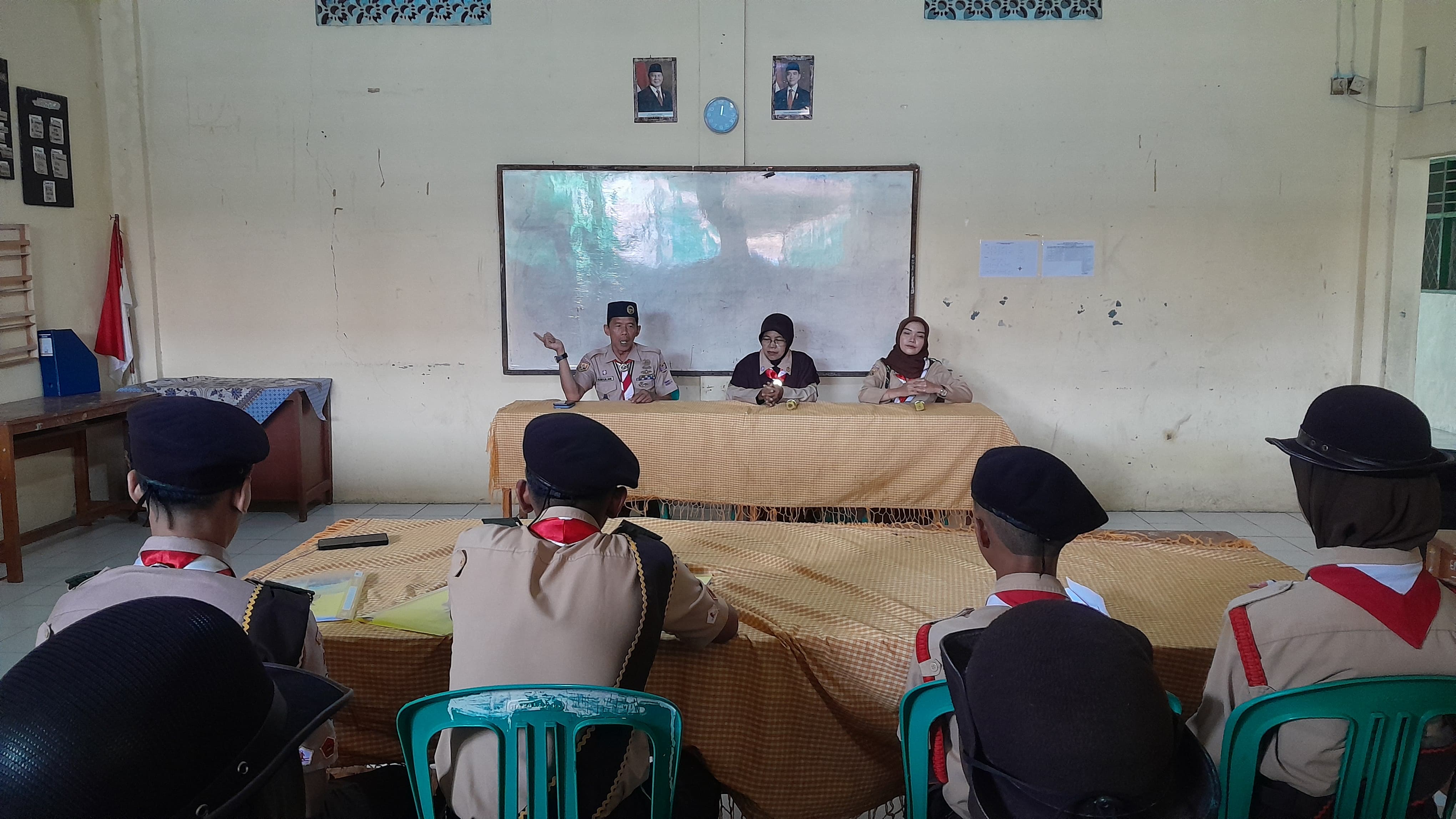 ‎Wujudkan Pramuka Garuda; Kwartir Ranting Ciampea adakan penilaian dan pemberkasan untuk para Peserta
