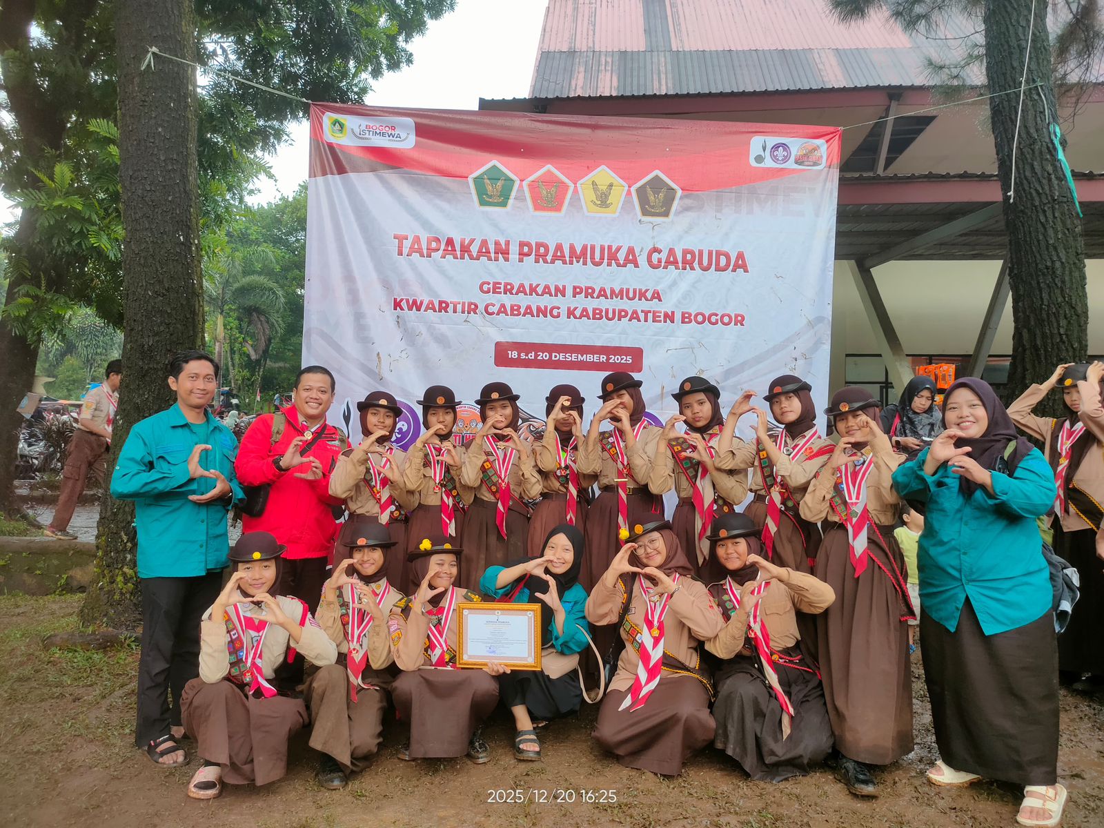 Giat Tapakan Pramuka Garuda Angkatan I Tahun 2025:  Sukaraja Cetak Pramuka Teladan dan Berprestasi