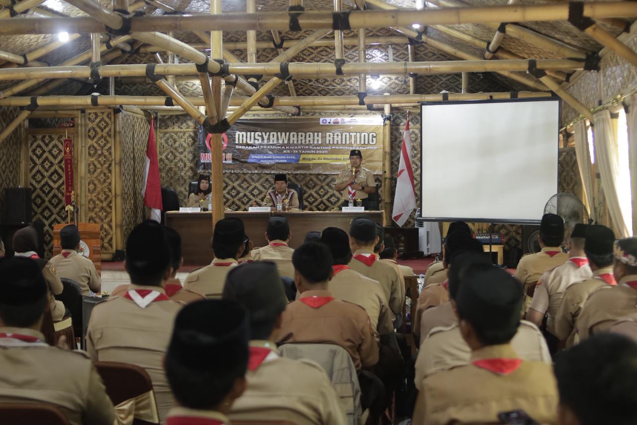 Musyawarah Ranting IX Gerakan Pramuka Parungpanjang Sukses Digelar di Gunung Dago