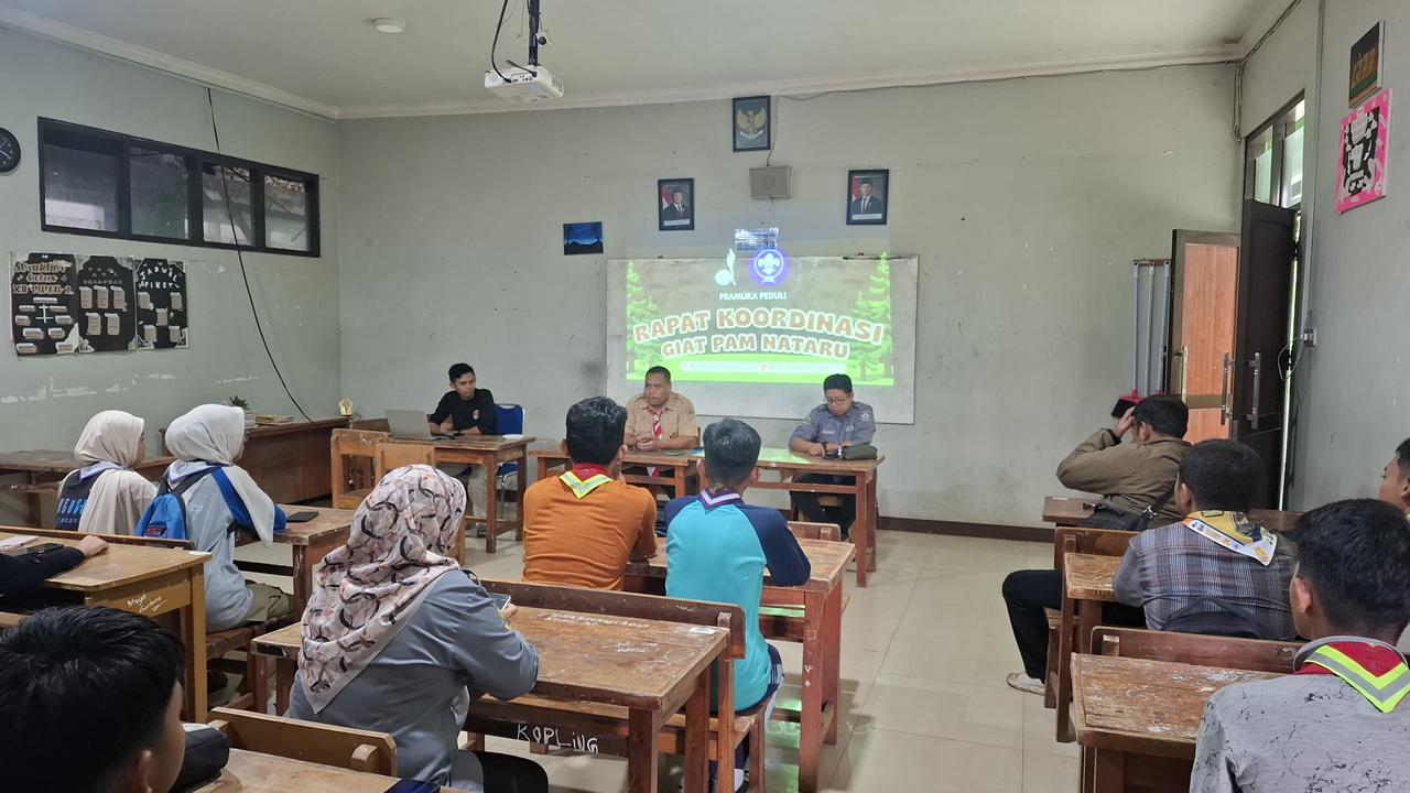 Rapat Persiapan PAM Nataru 2025, Pramuka Peduli Cileungsi Matangkan Pembagian Tugas
