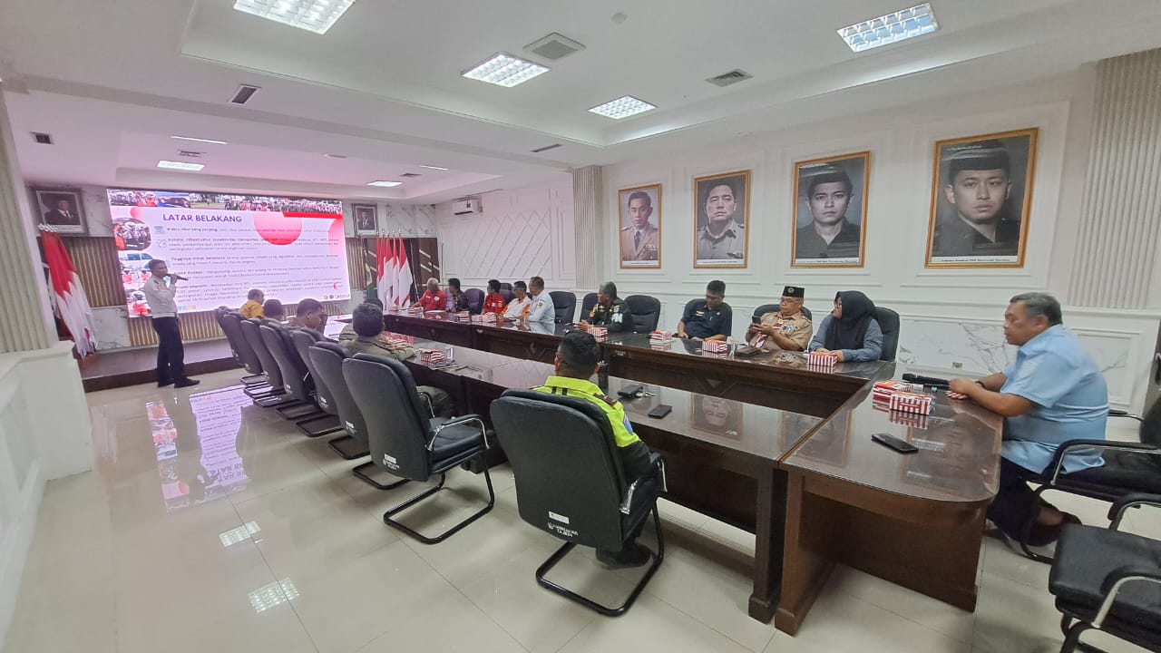 Kwarcab Kabupaten Bogor Ikuti Rapat Forum Lalu Lintas Pengamanan Natal 2025 dan Tahun Baru 2026