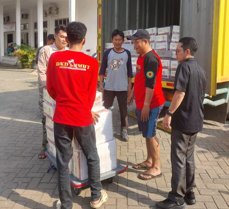 Pramuka Peduli Kwarcab Kabupaten Bogor Bergerak Cepat, Terjun Langsung Tangani Banjir Bandang Aceh–Sumut