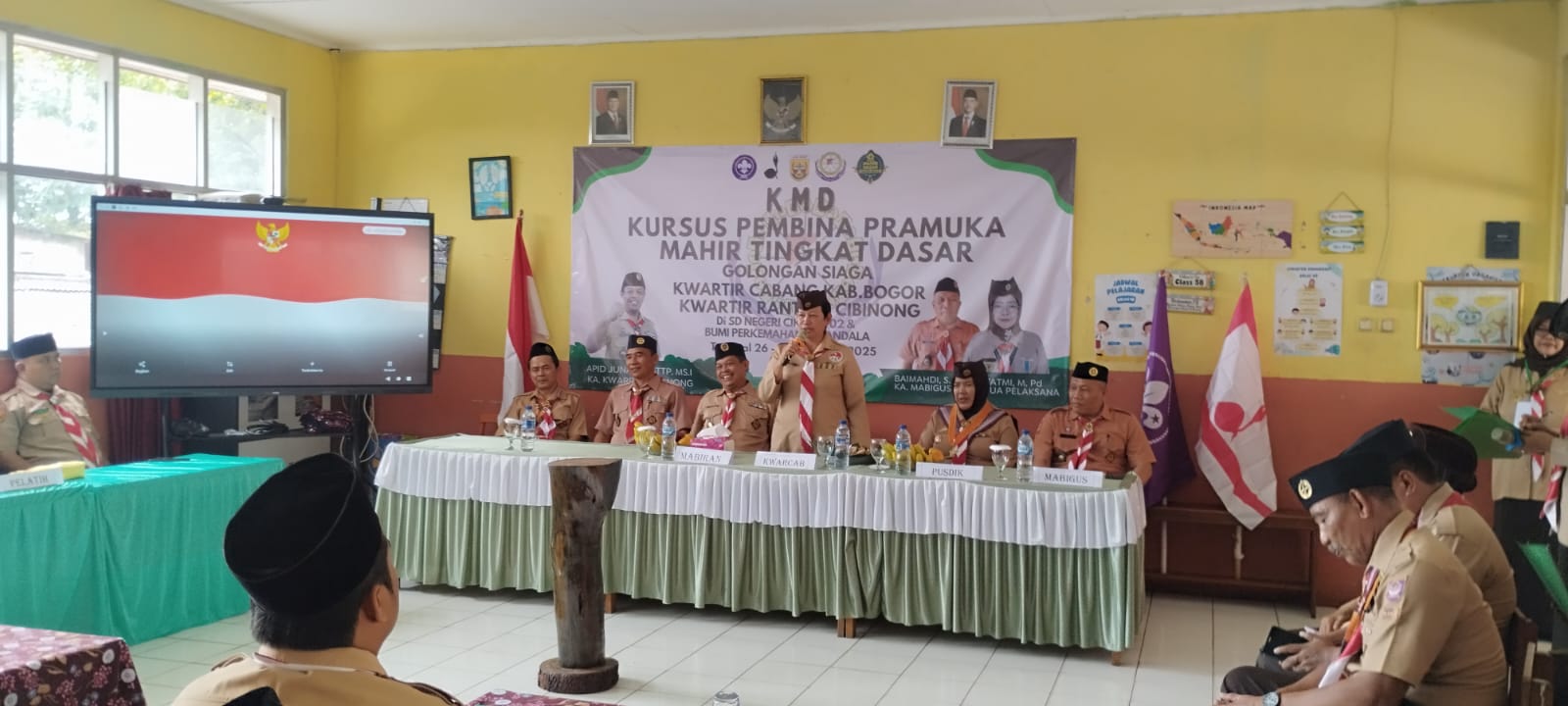 KMD Golongan Siaga Kwarran Cibinong Tahun 2025 Resmi Dibuka