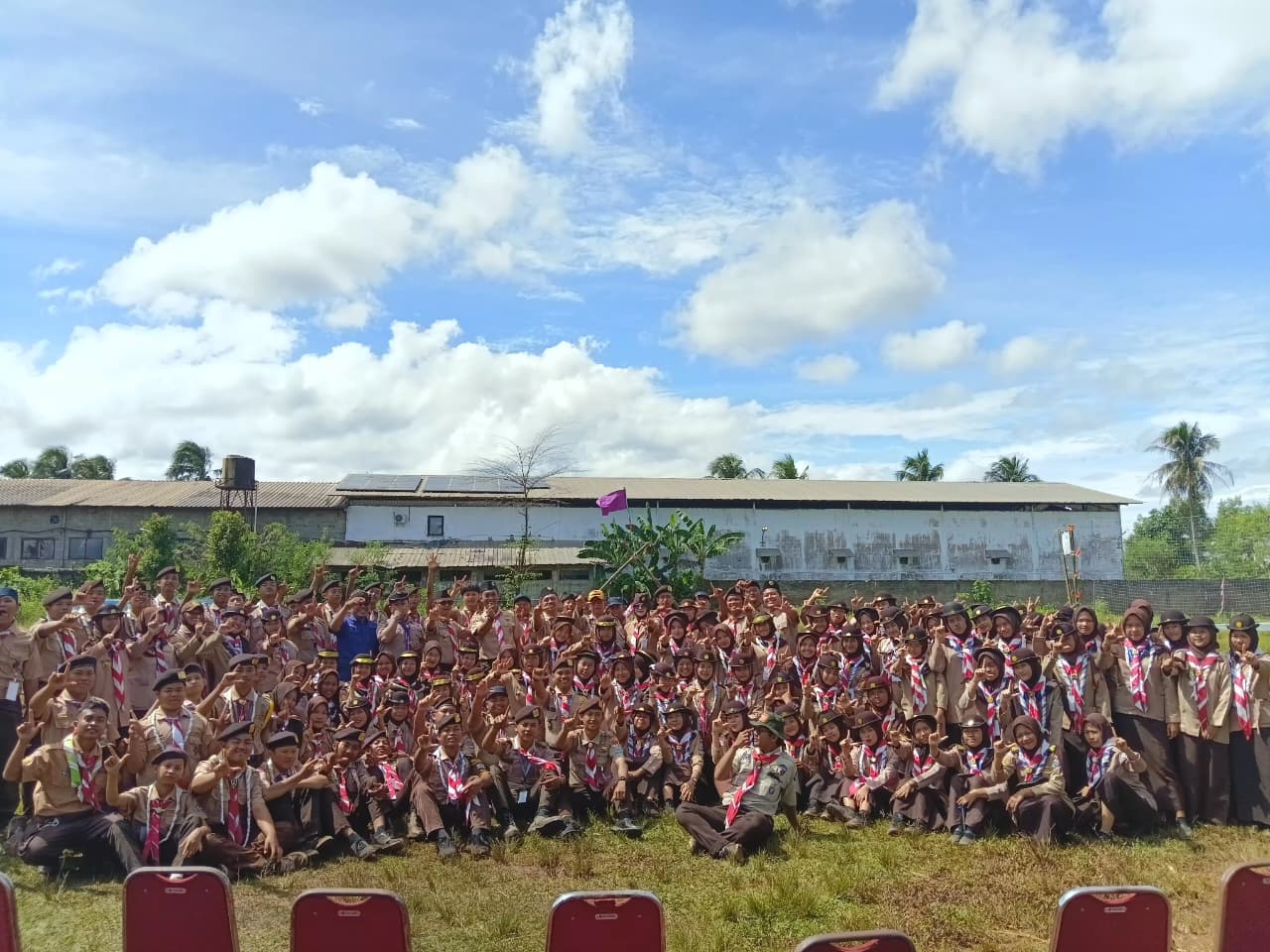 Upacara Penutupan Kegiatan Kembaga Kwartir Ranting Parung Panjang