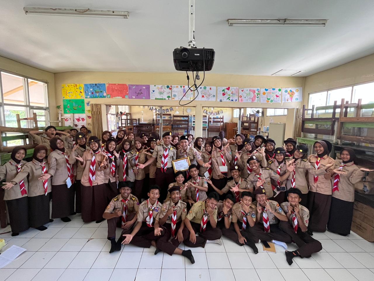 Andalan Kwarcab Kabupaten Bogor Hadiri dan Berikan Materi pada Kegiatan GPS Kwarran Rumpin