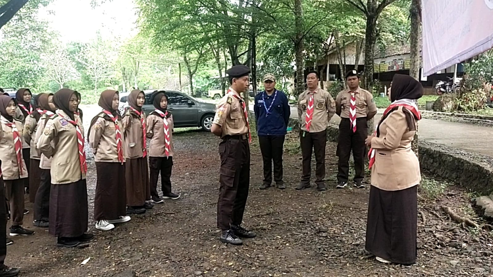 PRAMUKA PENEGAK DAN PANDEGA PARUNGPANJANG LAKSANAKAN PAM WISATA ALAM GUNUNG DAGO RANGKA NATARU