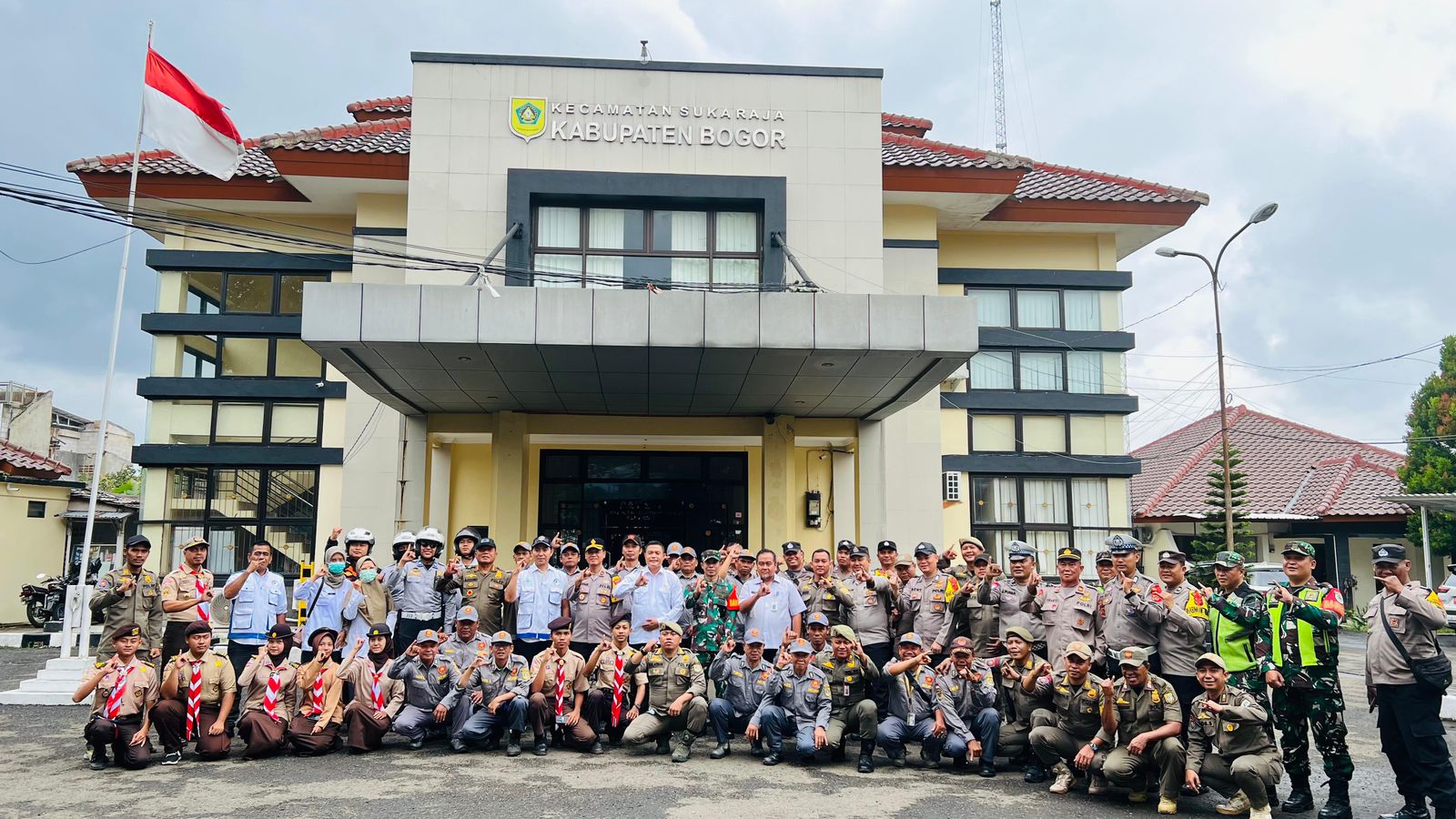 Pamlalin Akhir Tahun di Kwarran Sukaraja Berjalan Aman dan Lancar