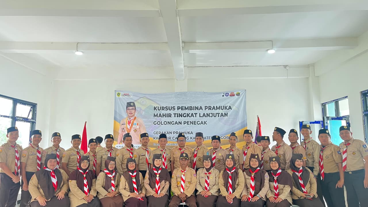 Gerakan Pramuka Kwarran Citeureup Kirimkan Peserta KML Golongan Penegak Tahun 2025