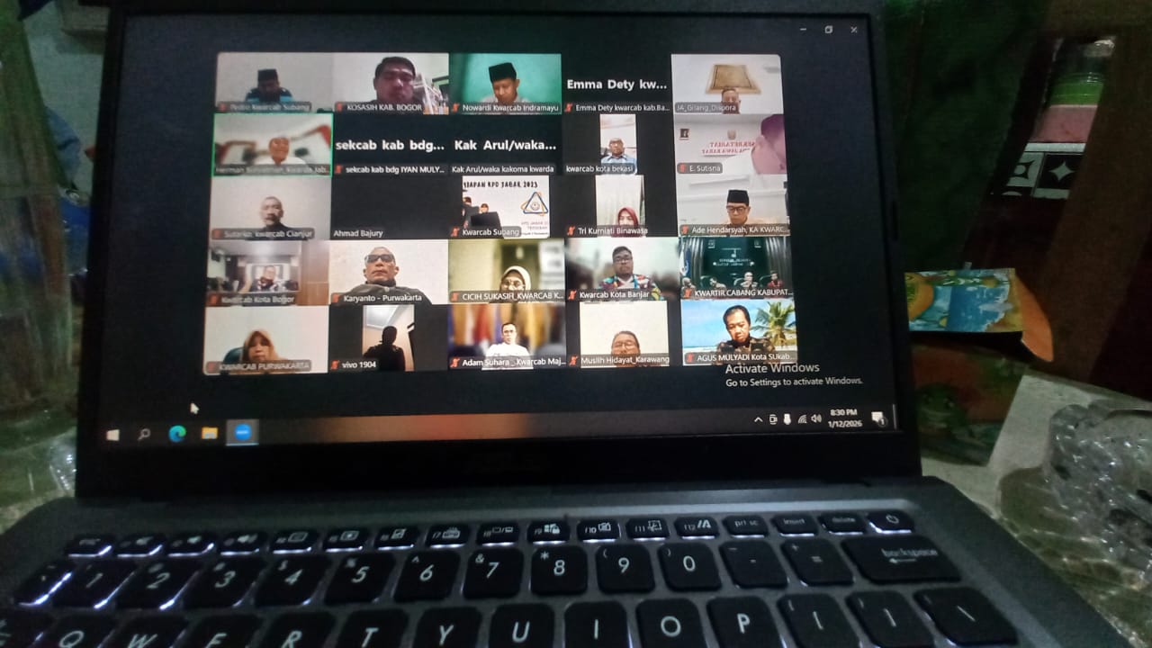 Rakor Kwarda–Kwarcab Bahas Penyaluran Bumbung Kemanusiaan untuk Aceh dan Sumatera