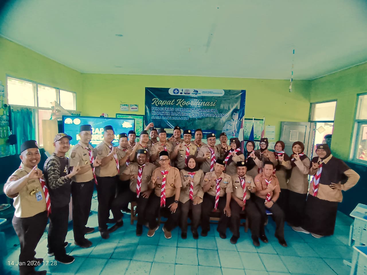 Rapat Koordinasi Pengurus Pramuka Kwarran Parungpanjang 2025-2028 Digelar, Siapkan Program Kerja Strategis