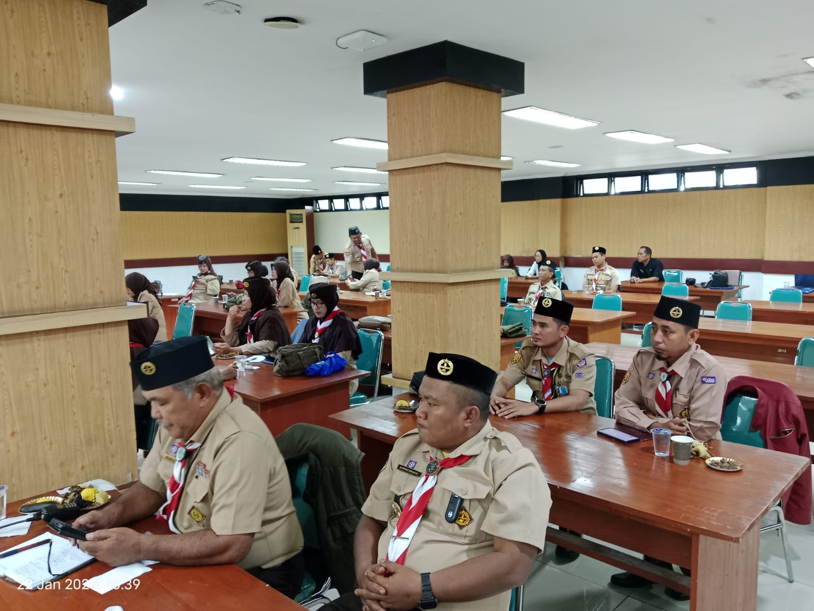 Kwarran Pamijahan Ikuti Kegiatan Sosialisasi bidang KOMTI 2026 Kwarcab Kabupaten Bogor