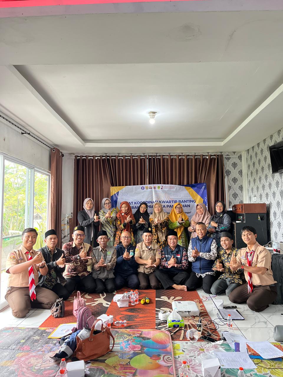 Kwarran Pamijahan Gelar Rapat Koordinasi Bersama KKMI Pamijahan 2 di Villa Arra Lokapurna