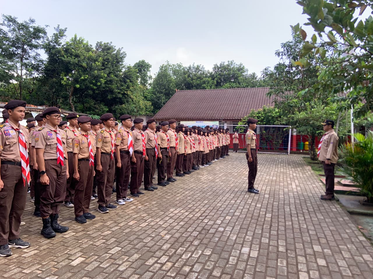 Gladi Tangguh Kwarran Cileungsi Tingkatkan Keterampilan dan Ketangguhan Pramuka Penegak