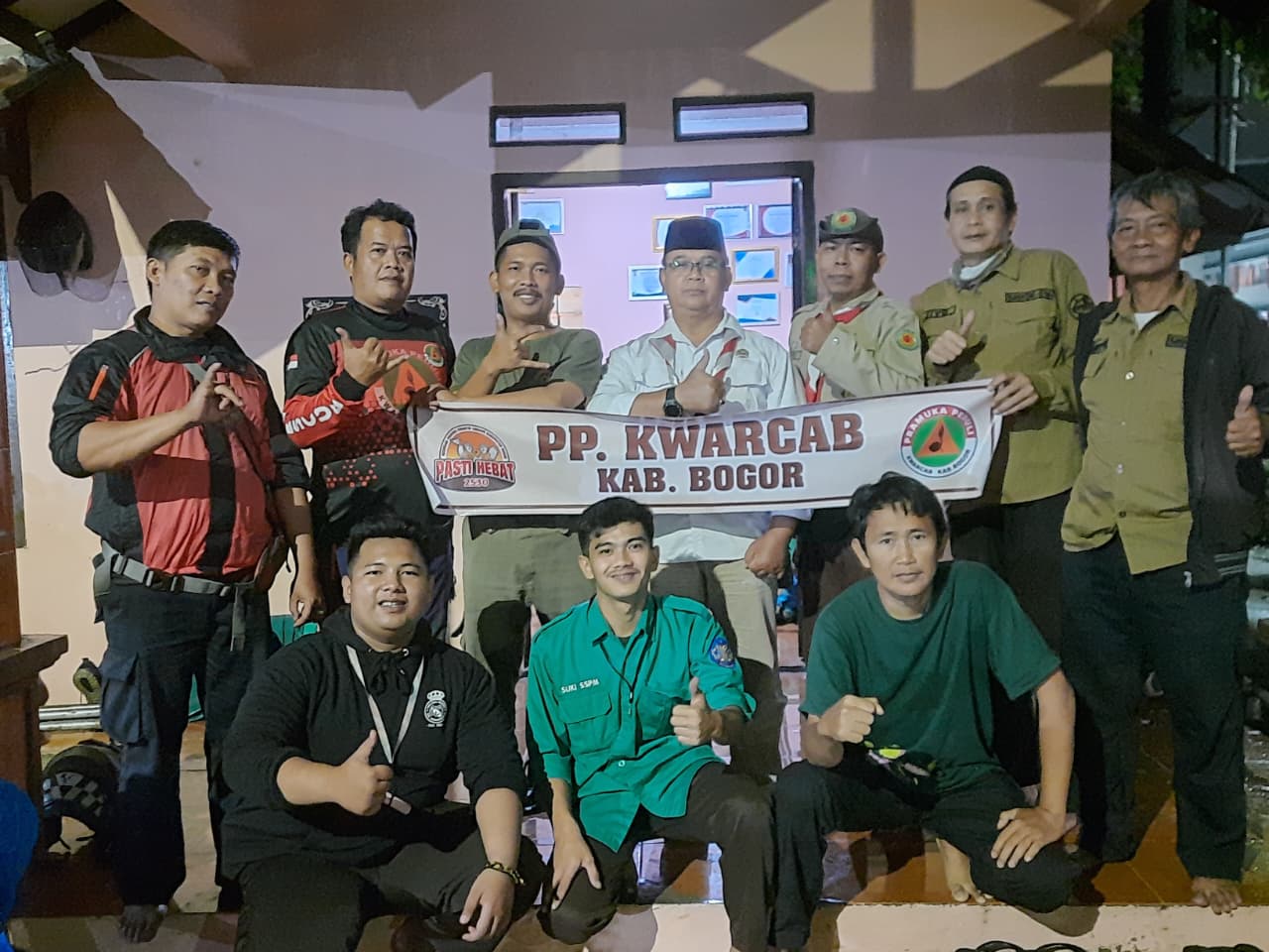 Pramuka Peduli Kwarcab Kabupaten Bogor Diberangkatkan ke Bandung Barat untuk Misi Kemanusiaan