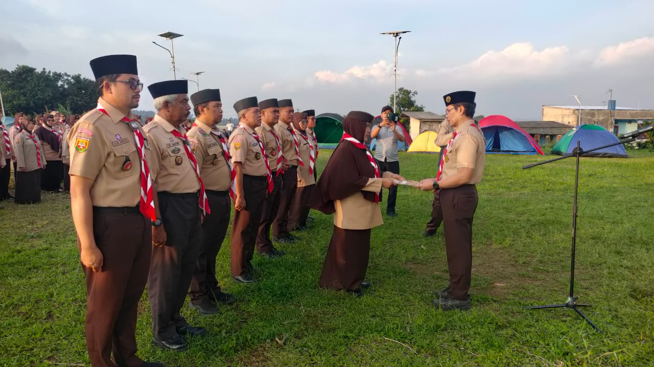 Penyerahan SK Pengurus Pusdiklatcab Kabupaten Bogor Masa Bakti 2025–2030 Warnai Pembukaan Pitaran Pelatih
