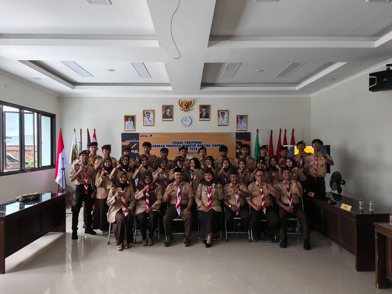 Dewan Kerja Ciampea Sukses Selenggarakan Sidang Paripurna Ranting Tahun 2026