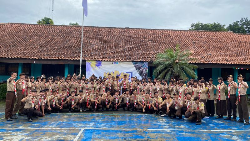 Latihan Gabungan Penegak Kwartir Ranting Ciseeng 2026 Tingkatkan Kualitas Pembinaan dan Kebersamaan