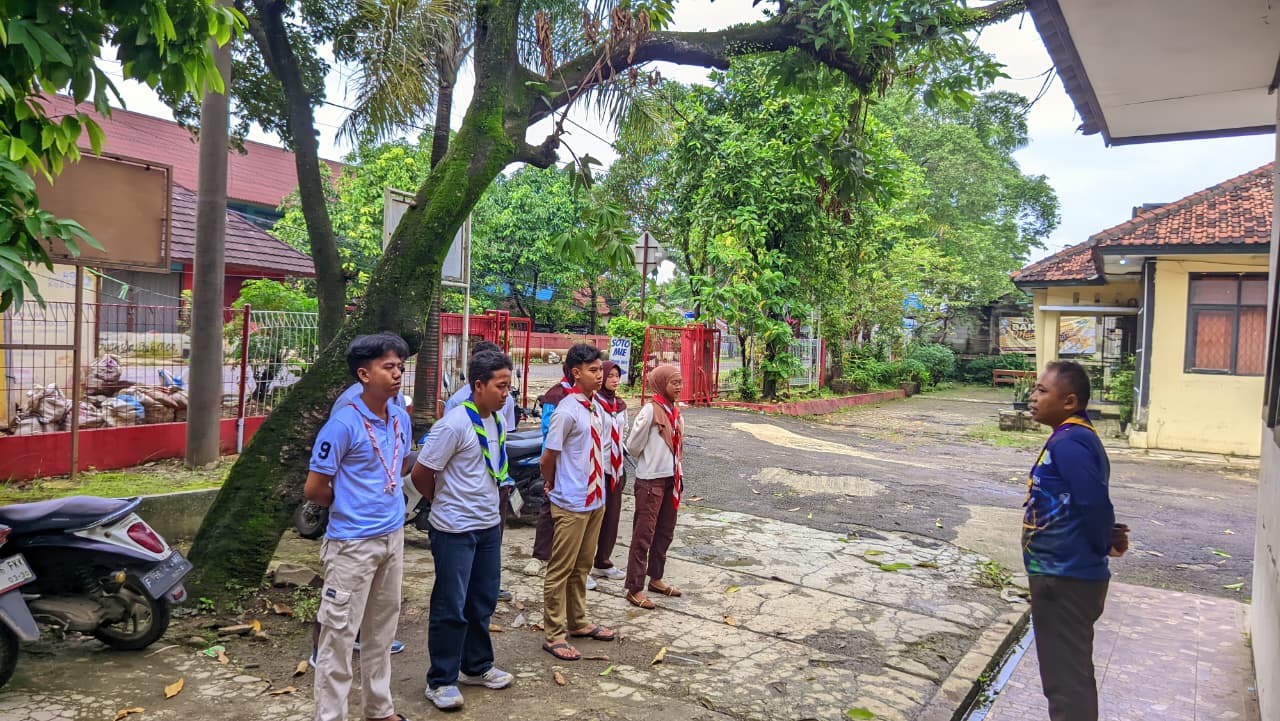 Pramuka Peduli Kebersihan, Wujud Nyata Kepedulian Lingkungan di Kwarran Citeureup