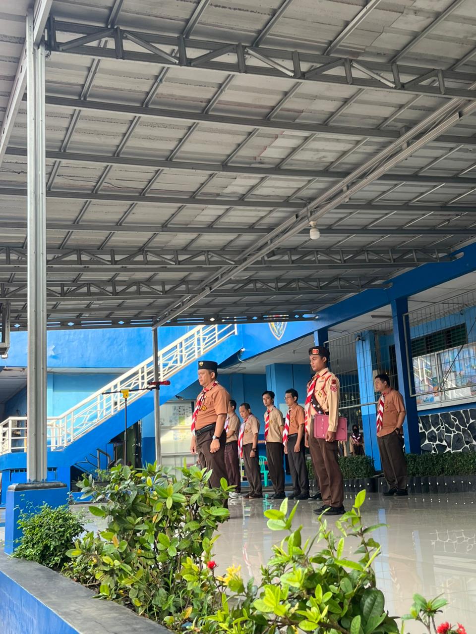 SEMANGAT BARU PRAMUKA: DEWAN PENGGALANG SMPN 1 PARUNGPANJANG RESMI DIKUKUHKAN