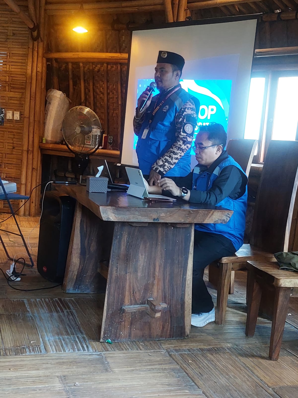 Kwarran Ciampea Mengikuti Kegiatan Komti dan Pusdatin Kwarcab Kabupaten Bogor di Wilayah 2