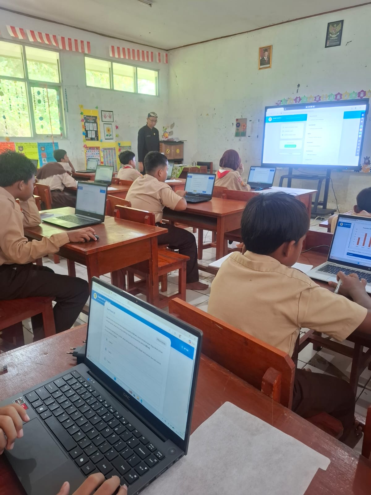Gugusdepan SDN Cigarung Mengikuti Simulasi TKA bagi Siswa Kelas 6