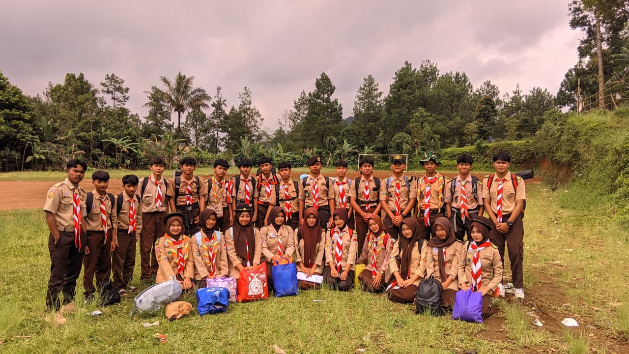 Kenaikan Tingkat Pramuka Penegak Laksana MA Al-Ghiffari Kwarran Sukajaya “Wujudkan Generasi Muda Berguna yang Peduli Masyarakat”