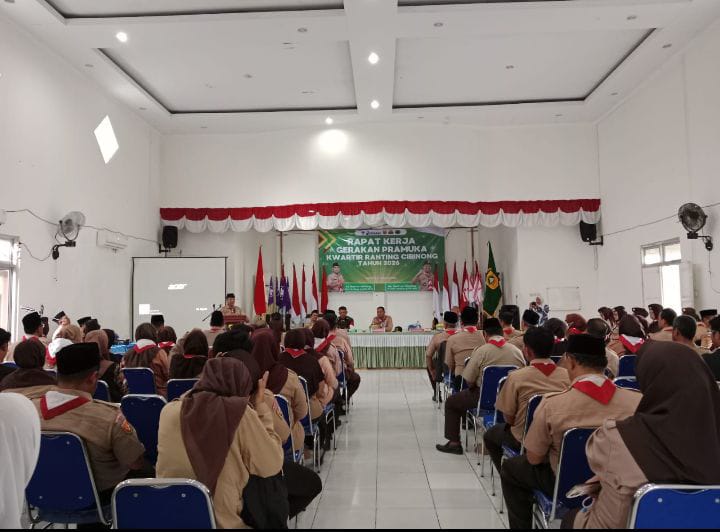 Rakerran 2026 Kwarran Cibinong Perkuat Sinergi dan Penyelarasan Program Pembinaan Pramuka