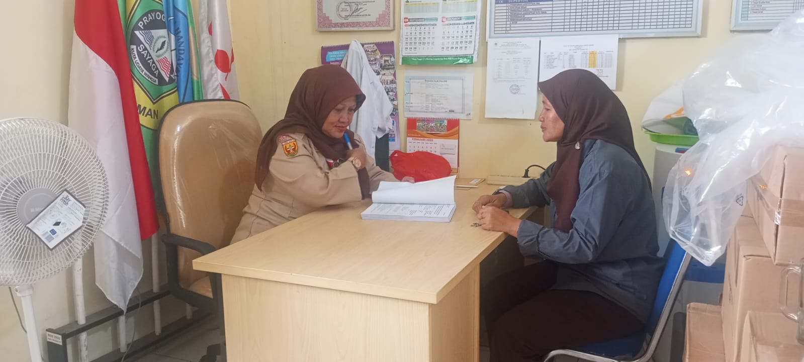 Pemeriksaan Berkas Tanda Penghargaan Orang Dewasa (TPOD) Kwarran Ciampea