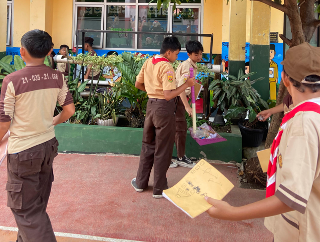 Bukan PJBL Biasa! Keseruan Pramuka SD Negeri Ciluar 01 Sulap Misi Kebersihan Jadi Petualangan Seru!