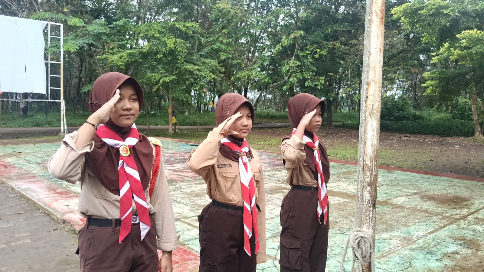 Latihan Pramuka SDN Cibodas 05 Tanamkan Nilai Spiritual dan Kepedulian Lingkungan