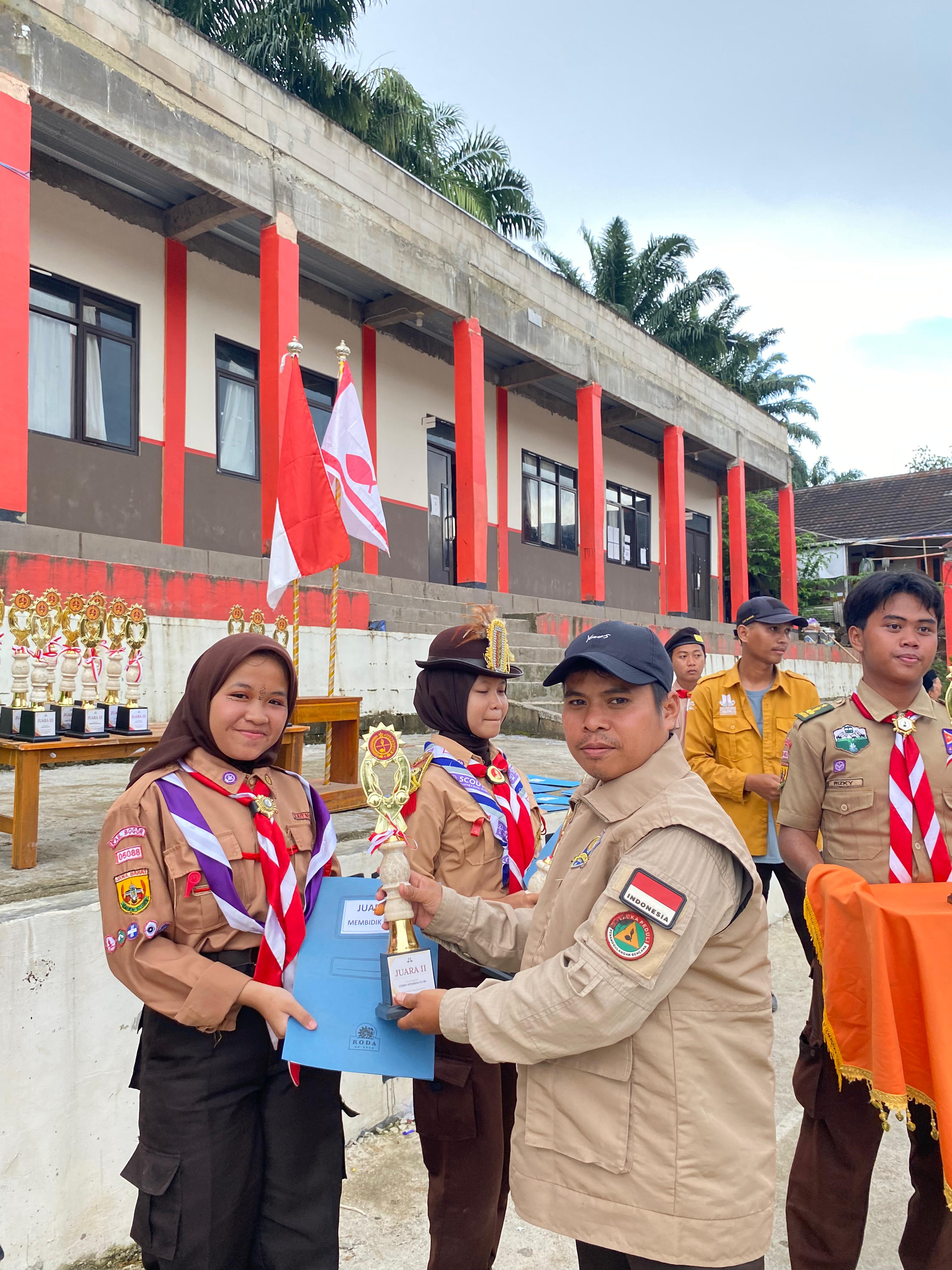 Kwarran Tenjo Sukses Gelar Lomba Tangkas Penggalang Pramuka SMP/MTs