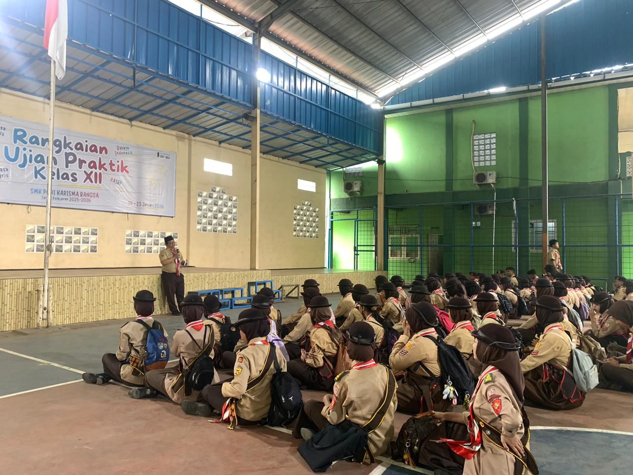 Arahan Kwartir Ranting Cileungsi: Pramuka Garuda Angkatan 2025 Tahap 2 Melaksanakan Proyek Pengembangan