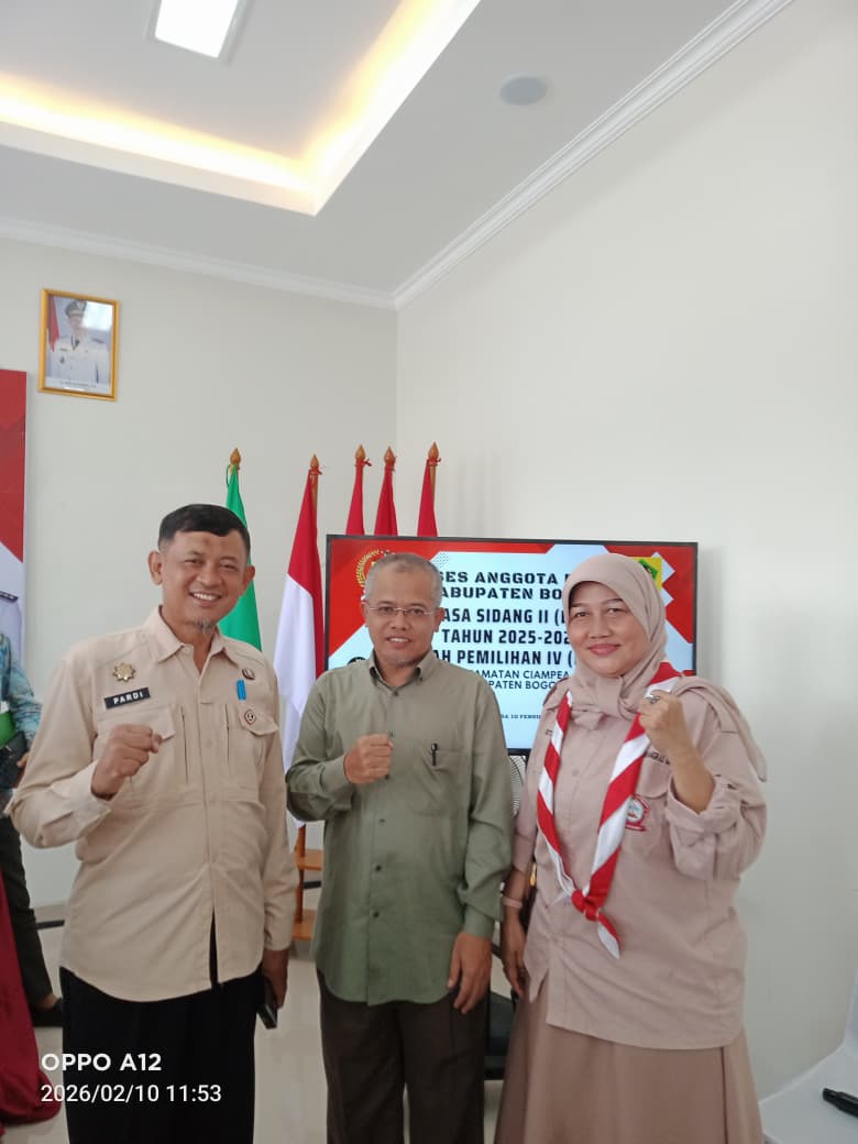 Ketua Kwarran Ciampea Hadiri Reses Anggota DPRD Kabupaten Bogor Dapil IV