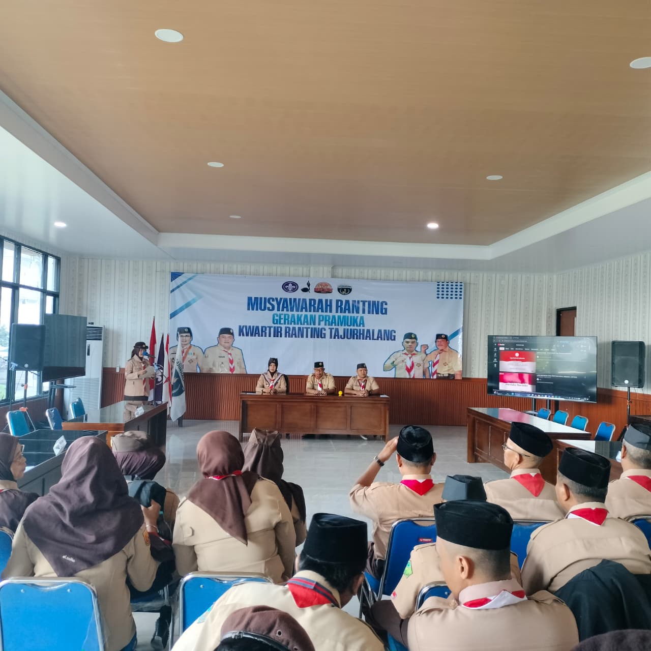 Perkuat Solidaritas, Ketua Kwarran Tajurhalang Buka Resmi Musyawarah Ranting 2026