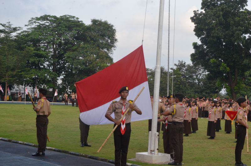 Semangat Membara di Cirimekar! Gelar Senja Kwarran Cibinong Tampil Megah dan Menginspirasi