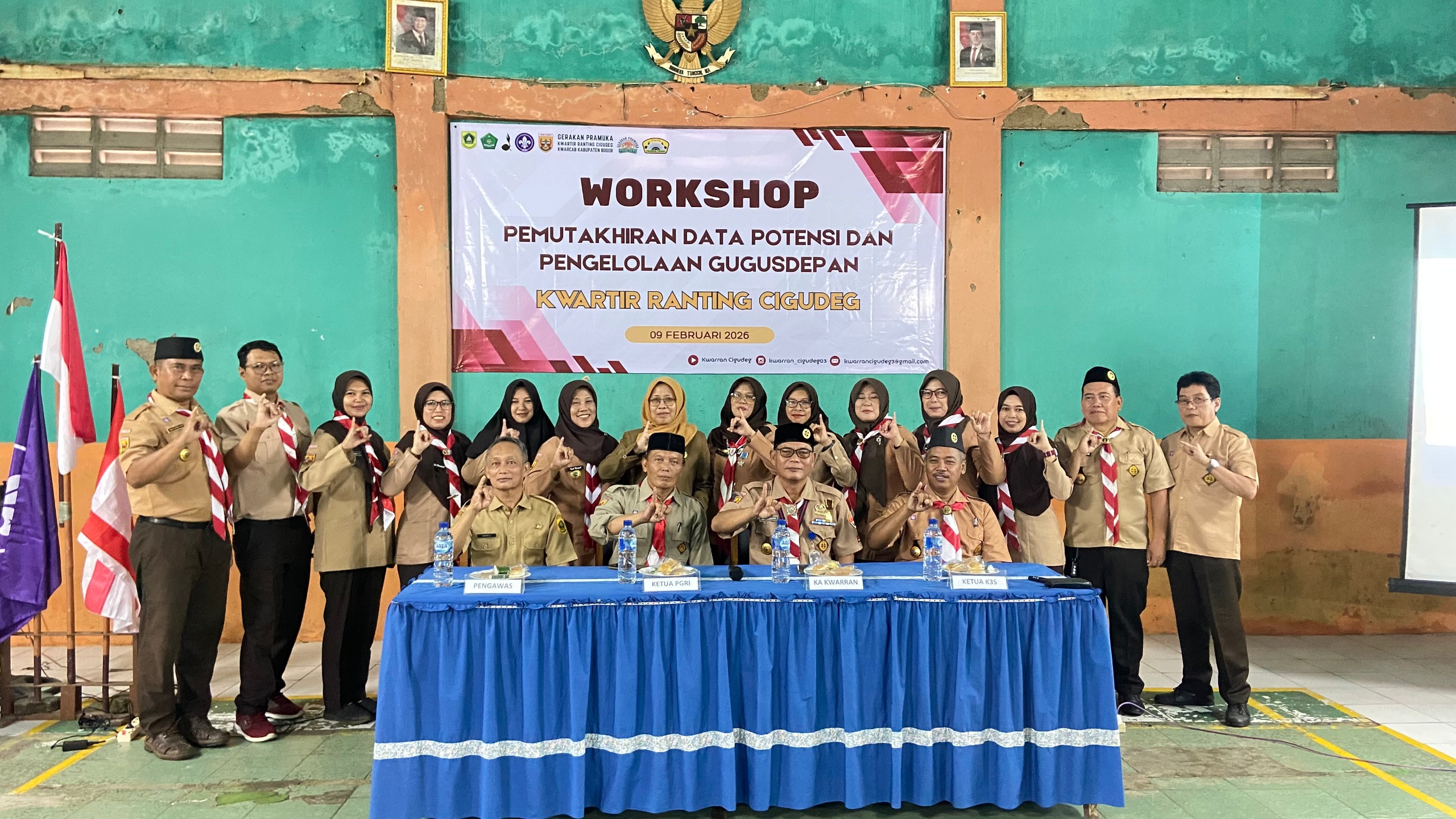 Kwarran Cigudeg Perkuat Administrasi Lewat Workshop Pemutakhiran Data Potensi