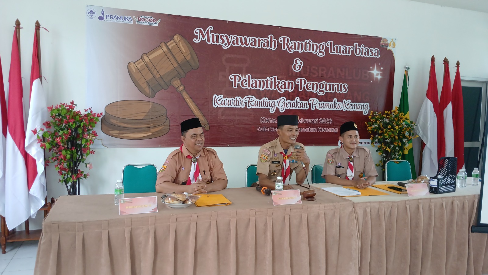 Musranlub 2026, Kwartir Ranting Gerakan Pramuka Kemang Tetapkan Kak Irfan Maulana sebagai Ketua Masa Bakti 2026–2029