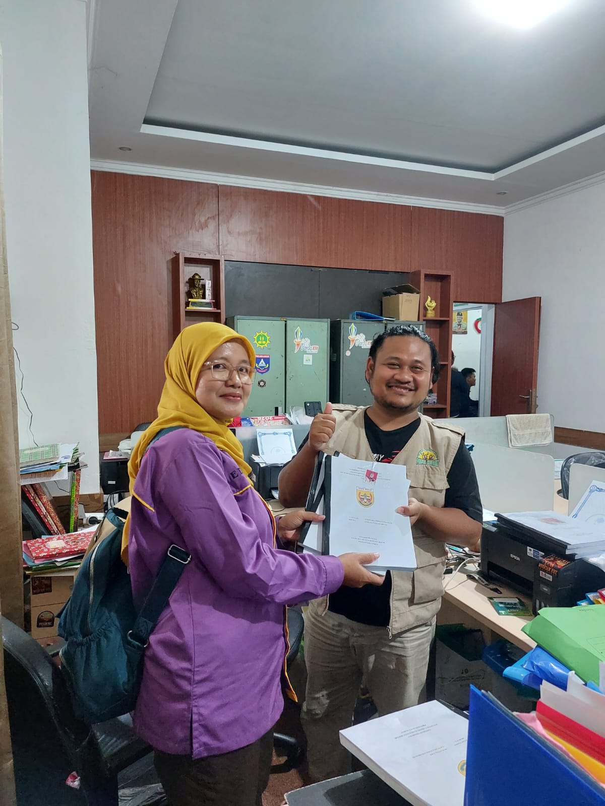 Kwartir Ranting Ciampea Ajukan 16 Berkas TPOD Di Graha Pandu Kabupaten Bogor