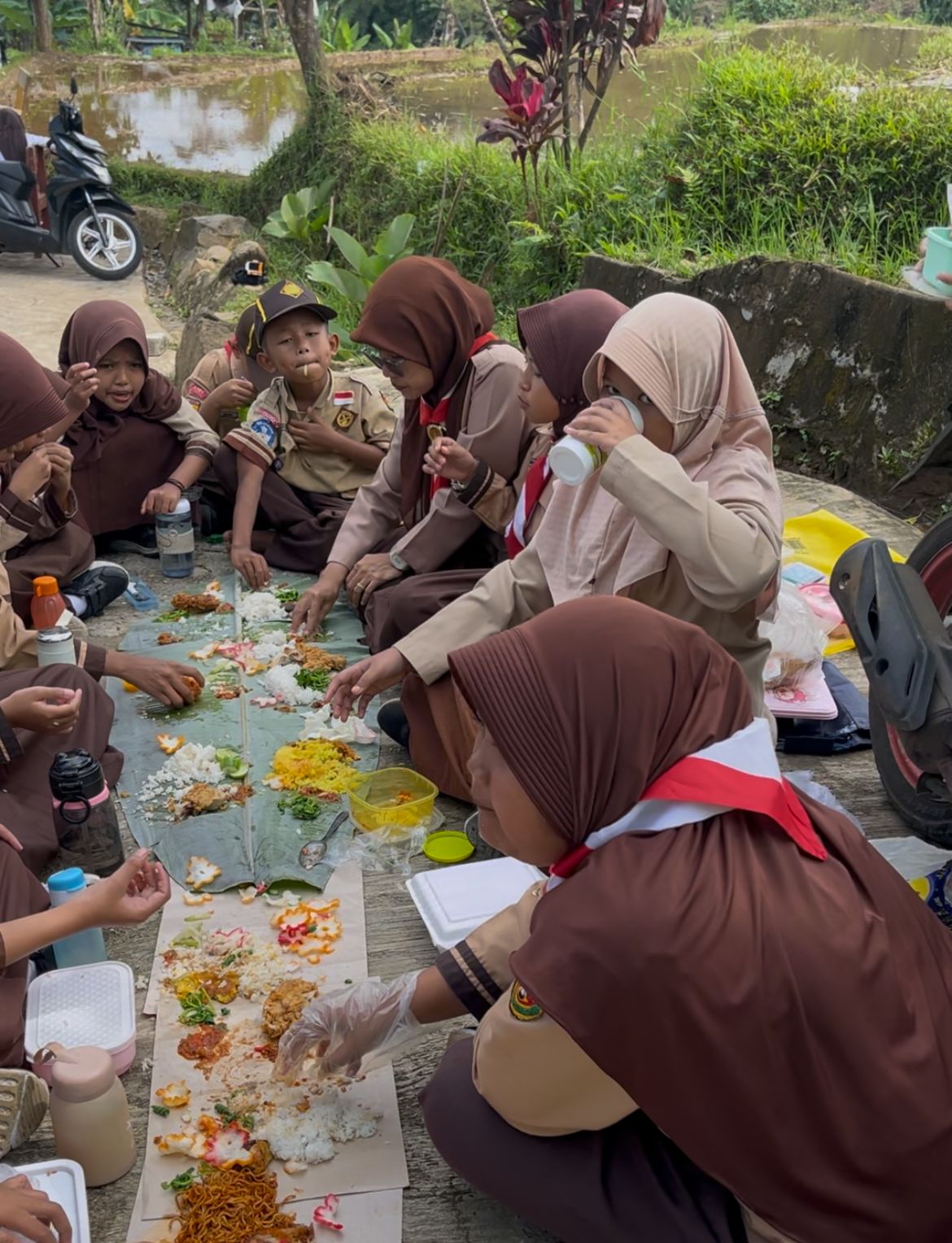 Belajar Ceria, Bertumbuh Bermakna: Siaga SDN Gunung Picung 03 Tuntaskan SKU dengan Semangat