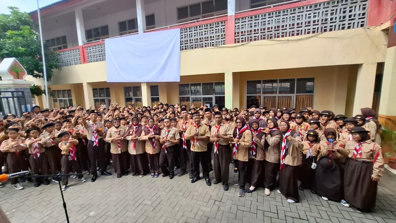 Bangun Kemandirian Sejak Dini, 174 Penggalang Ikuti PERSAMI SDN Puspanegara 04